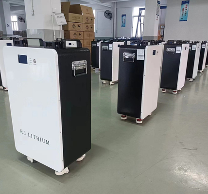 RJ TECH 10.3kwh  Life LiFePO4 51.2V200Ah Lithium Iron Battery with Inverter for Home