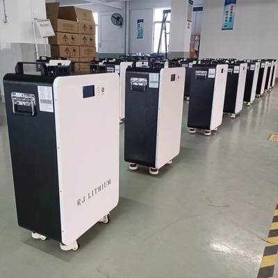RJ TECH 10.3kwh  Life LiFePO4 51.2V200Ah Lithium Iron Battery with Inverter for Home