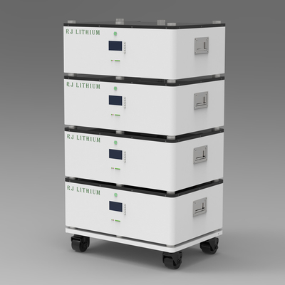 RJ TECH lithium solar stackable lifepo4 Battery 48V 51.2v 8.3kwh PV Battery System off grid