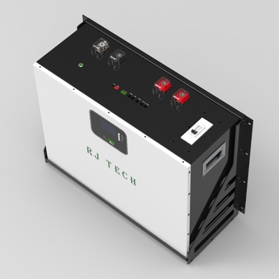 RJ TECH 16kwh 48V Lithium Home Battery Wifi monitor Compatible Sungrow FOX Sol Ark SMA hoymiles