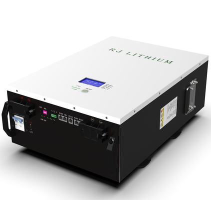 FoShan RJ 24V 48V 200AH 50kWH lithium LFP battery for SRNE Hybrid inverter ASF48100U200-H HYP4850S100-H HYP4860S100-H UN38.3 MSDS Certified