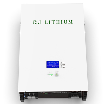 RJ TECH 48V 576V 200AH 2MWH lithium LFP battery for Deye off grid inverter SUN-5K-SG04LP1 SUN-6K-SG04LP1 SUN-8K-SG04LP1 IEC62619 CEI Certified