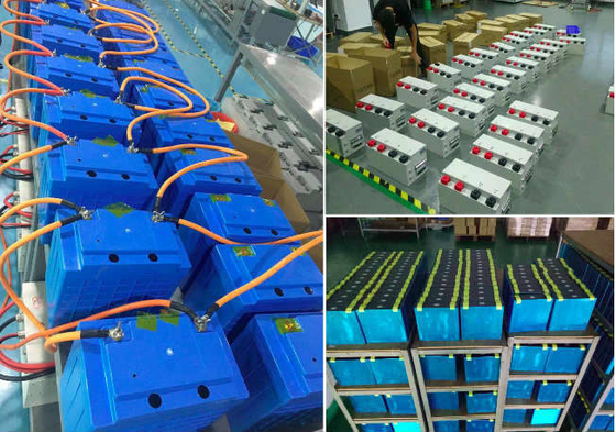 LFP Battery 12V - 144V, 10Ah -1000Ah Lithium deep cycle battery for Solar energy RV EV Motorcycle Boat