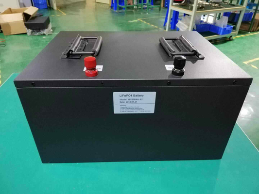 36V 100Ah LiFePO4 Battery For Electric Trailer Car AGV Forklift Wheelchair