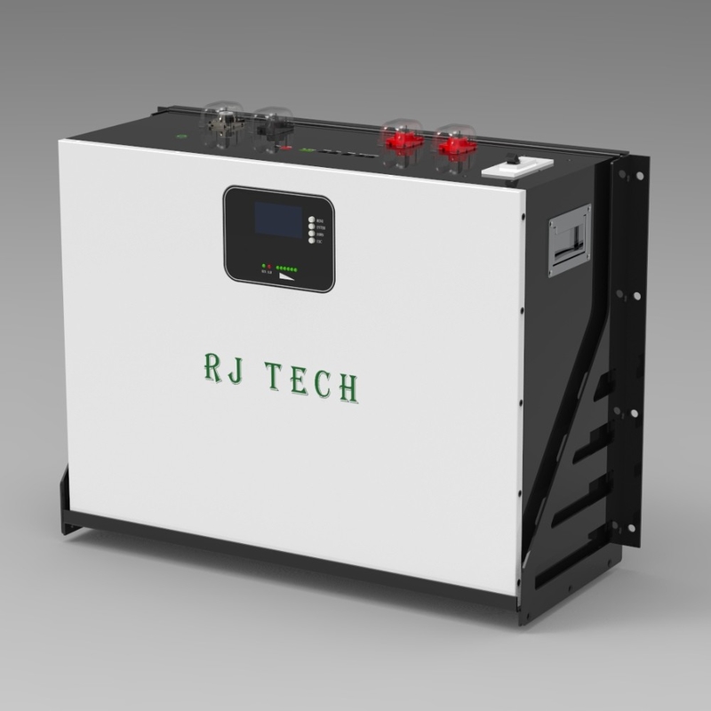 RJ TECH 16kwh 48V Lithium Home Battery Wifi monitor Compatible Sungrow FOX Sol Ark SMA hoymiles